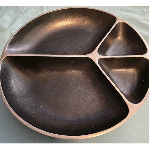 Inspired Generations Aluminum “Peace” Serving Dish With The Rich Look Of Pewter - Picture 4 of 7